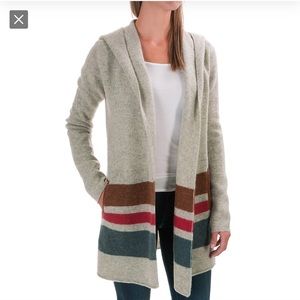 Toad&Co Heartfelt Hooded Sweater Cardigan Small